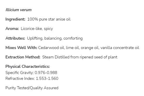 Έλαιο γλυκάνισου | 100% Pure Illicium Verum - 30 ml