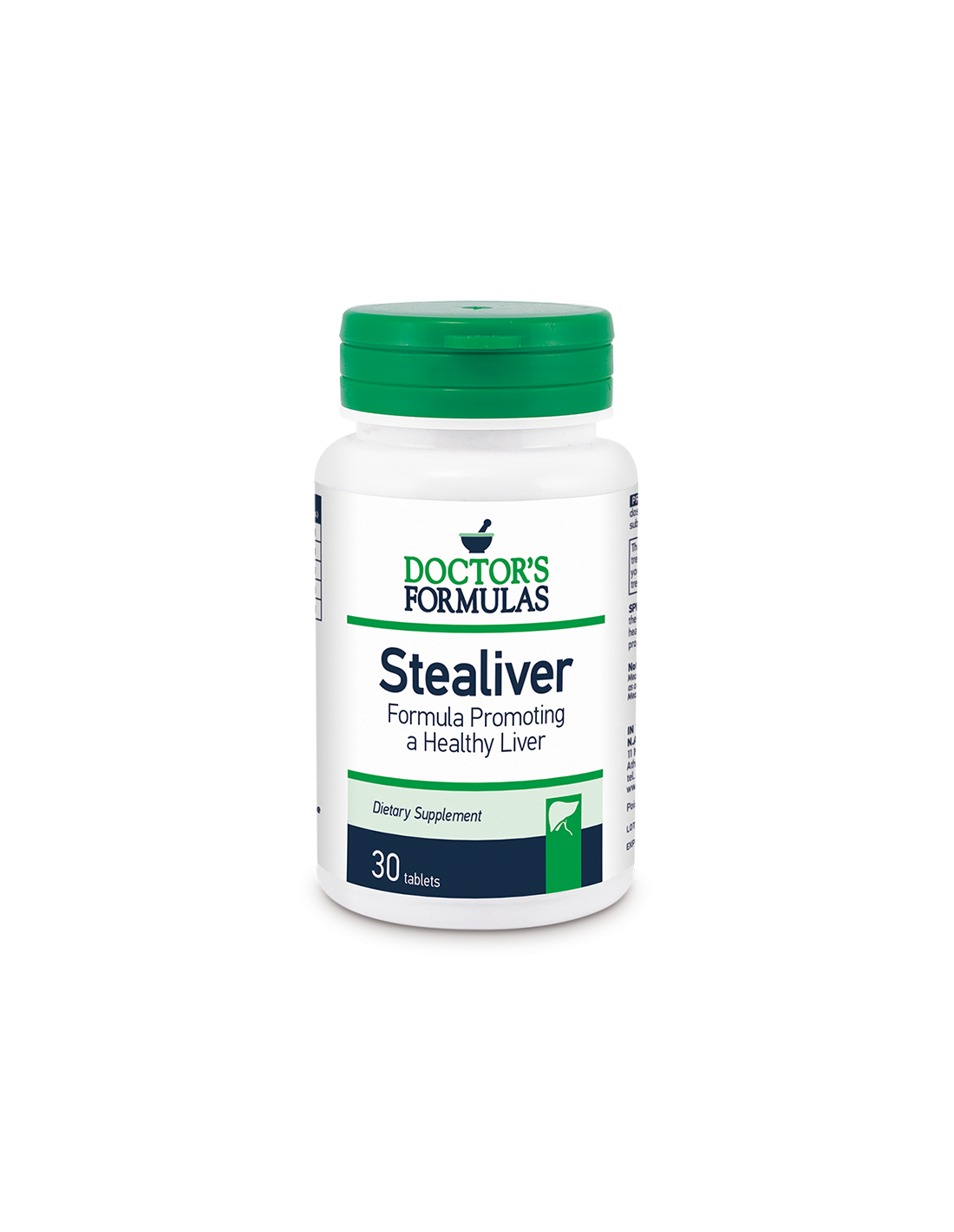 Φόρμουλα για ένα υγιές συκώτι - Ste<tc>Alive</tc>r, 30 δισκία Doctor's Formulas