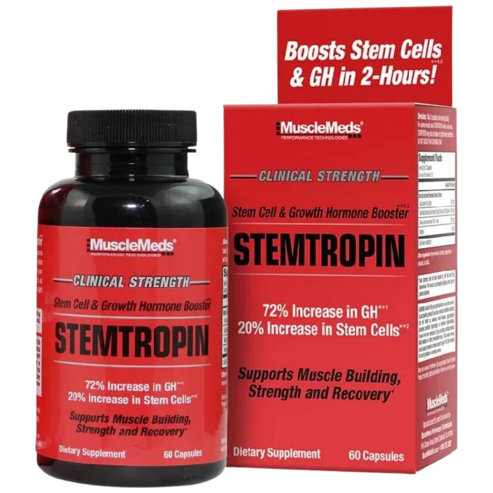 Stemtropin | Βλαστοκύτταρα και ενίσχυση GH - 60 κάψουλες