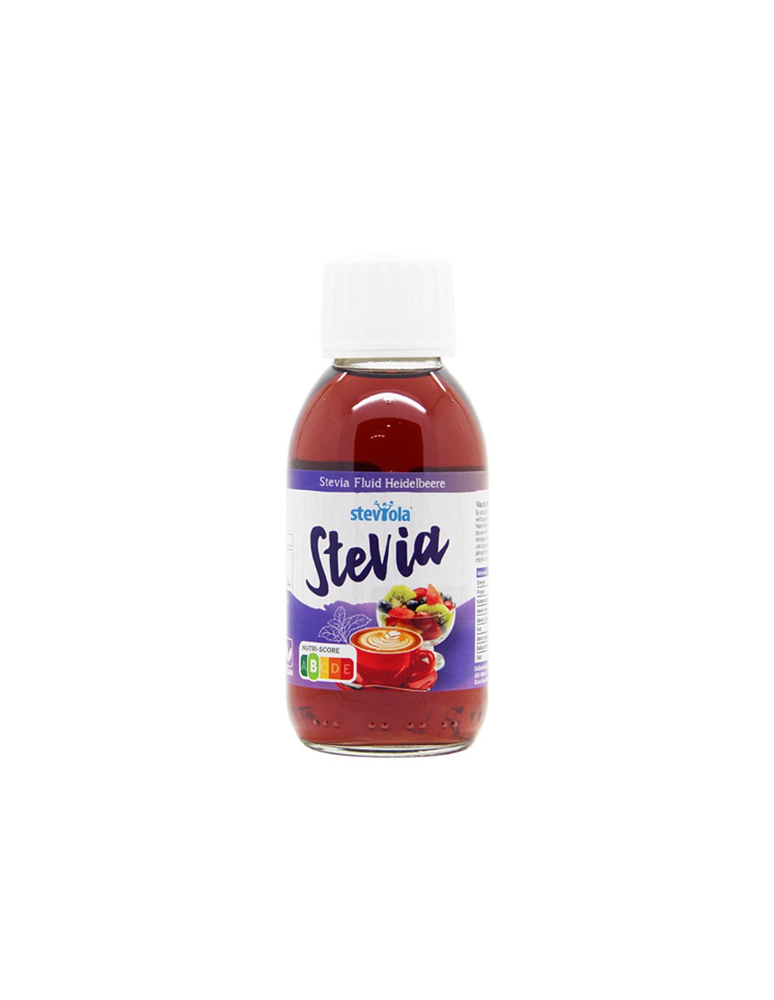 Υγρό stevia με βατόμουρο Aroma - Steviola, 125 ml