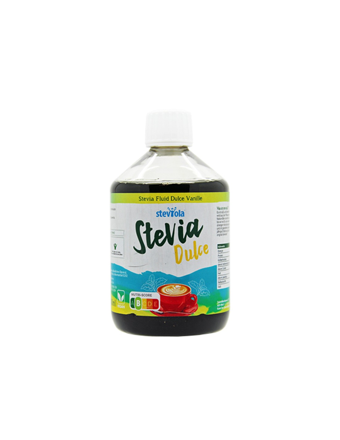 Liquid Stevia, με το άρωμα των Dulce de Leche και Vanilla Steviola®, 500 ml