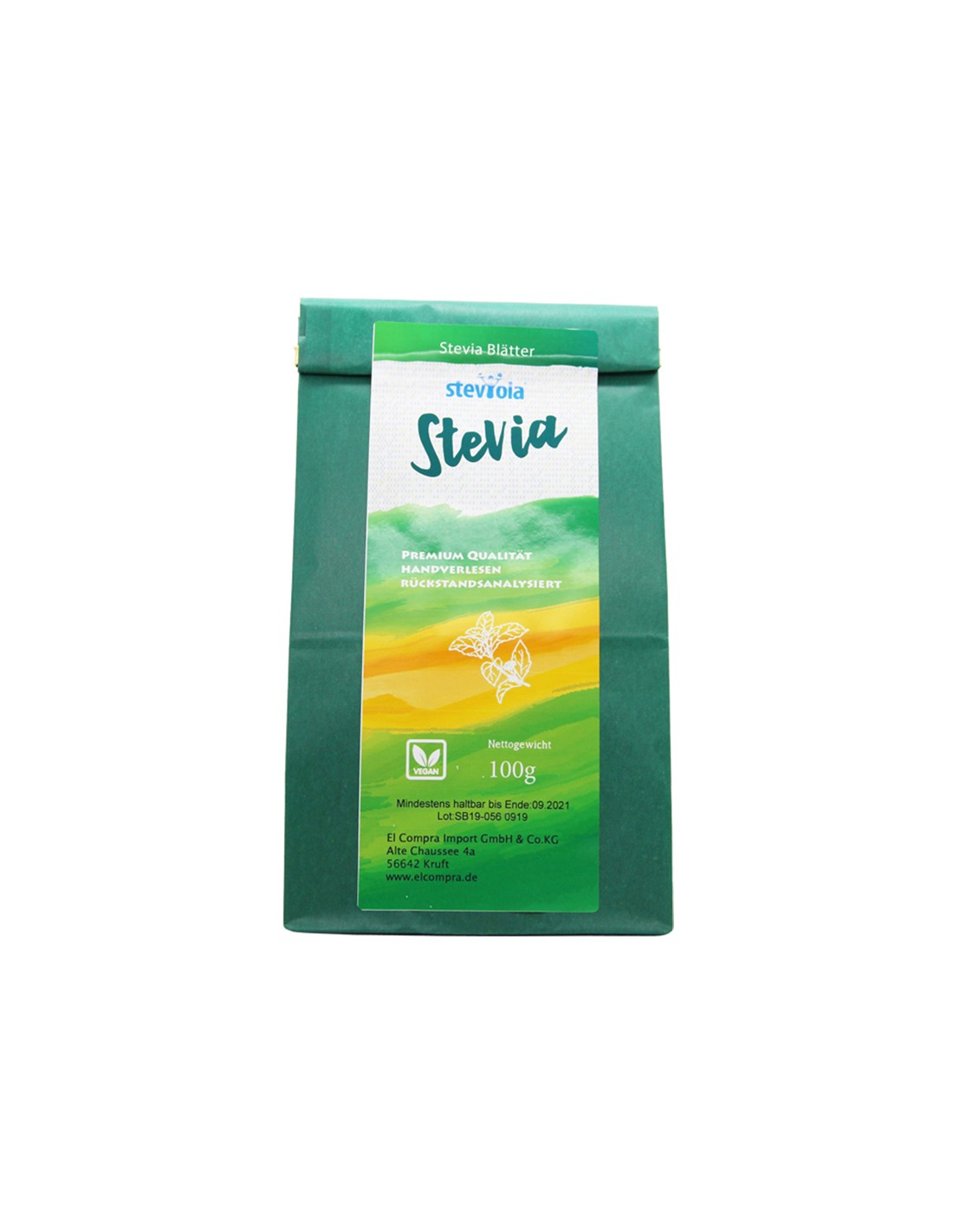 Steviola® Stevia - Stevia (ξηρά φύλλα), 100 g el compra