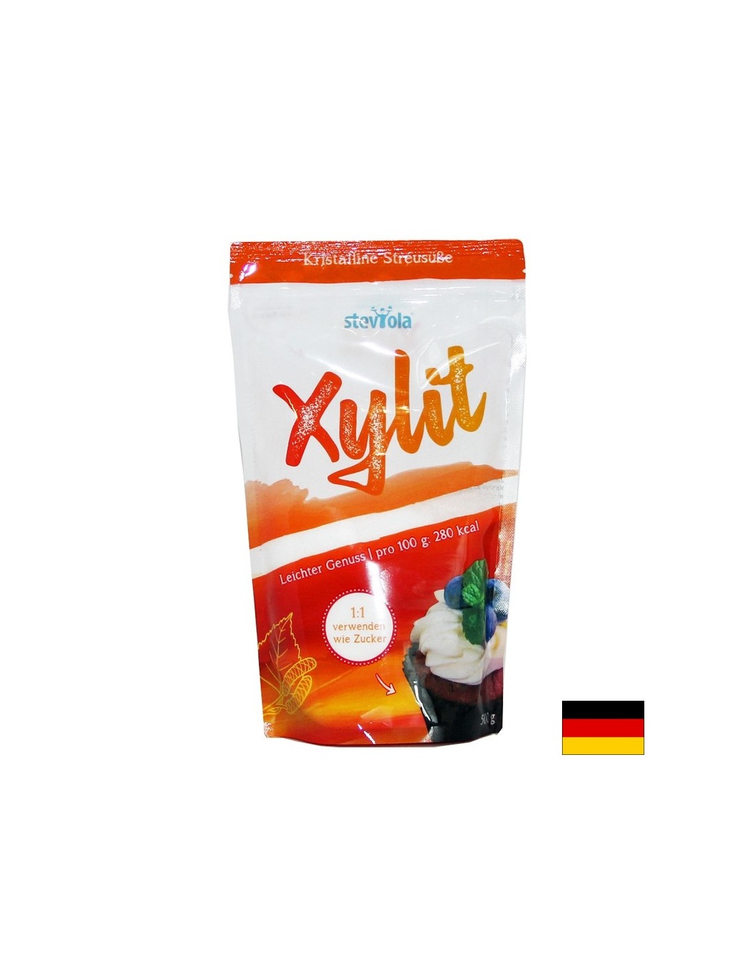 Ξυλιτόλη - Steviola® Xylit, κρύσταλλοι, 500 g