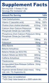 Sunnyd Pre -Workout - 280 γραμμάρια