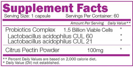 Super Acidophilus 60 κάψουλες