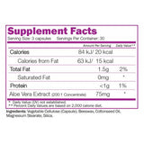 Super Aloe Vera (Extract 200: 1 Concentrate) 90 κάψουλες