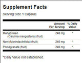 Super Fruit Complex | Mangosteen, PomeGranate, Noni - 90 κάψουλες