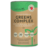 Σύμπλεγμα Super Greens (18 δραστικά συστατικά) 200 γρ. <tc>Nutravita</tc>