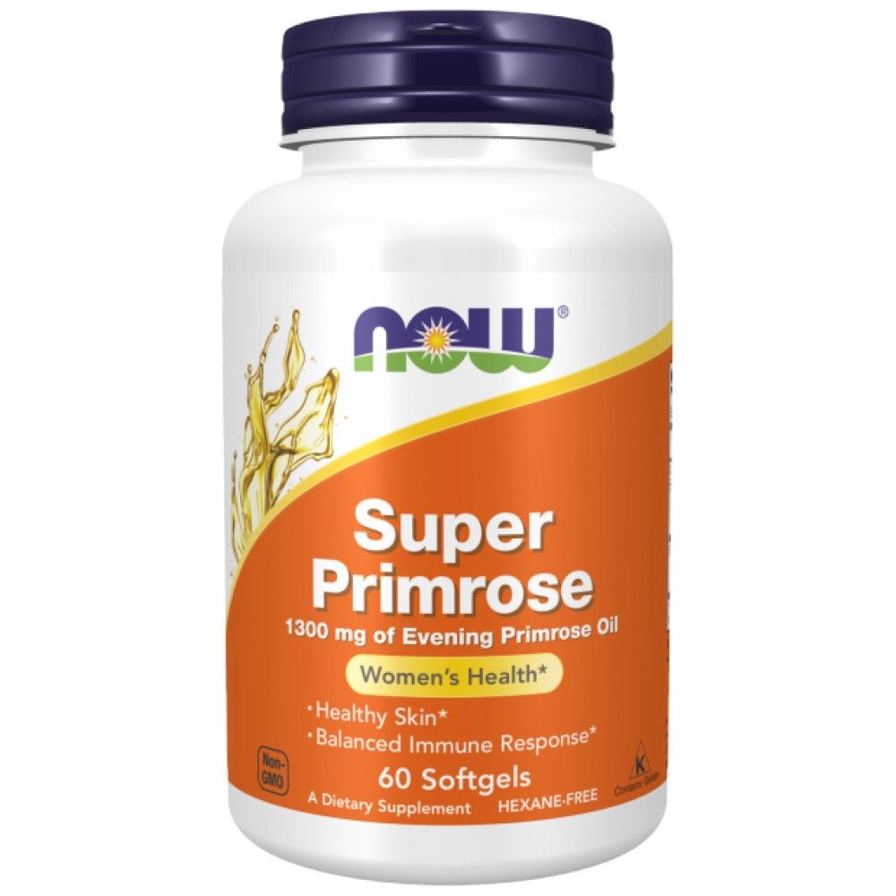 Super Primrose Oil 1300 mg - 60 κάψουλες Gel