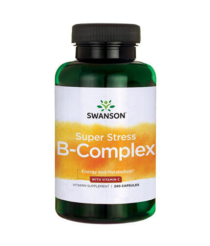 Super Stress Vitamin B -σύμπλεγμα με κάψουλες βιταμίνης C - 240
