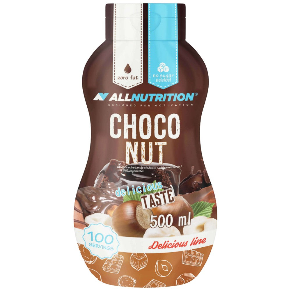 Σιρόπι μηδενική θερμίδα | Choco Nut - 500 ml
