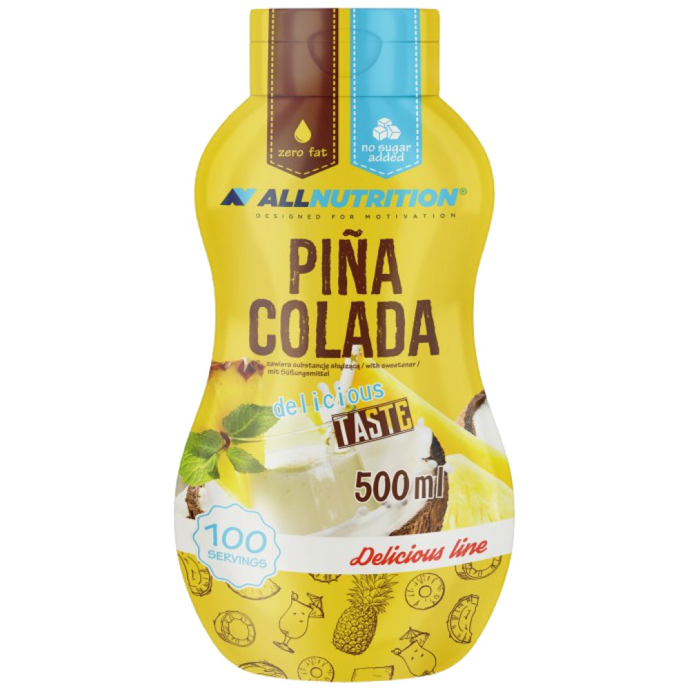 Σιρόπι μηδενική θερμίδα | Pina Colada 500 ml