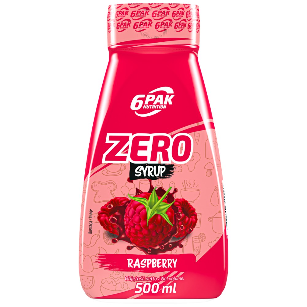 Σιρόπι μηδέν - Raspberry - 500 ml