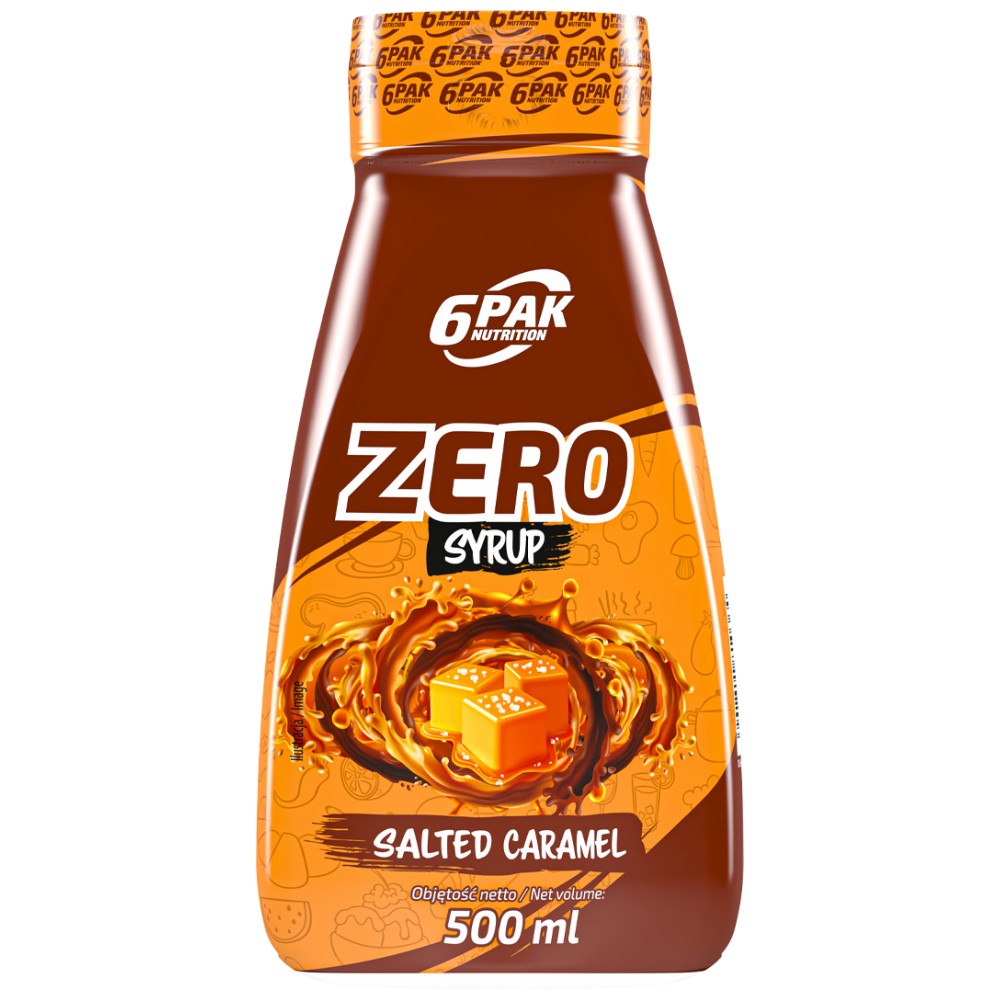 Σιρόπι μηδέν - αλατισμένη καραμέλα - 500 ml