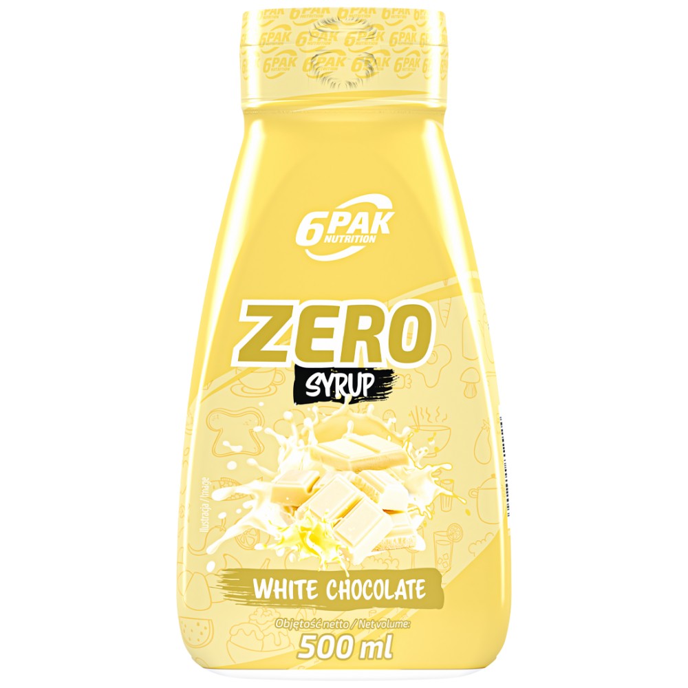 Σιρόπι μηδέν - Λευκή σοκολάτα - 500 ml
