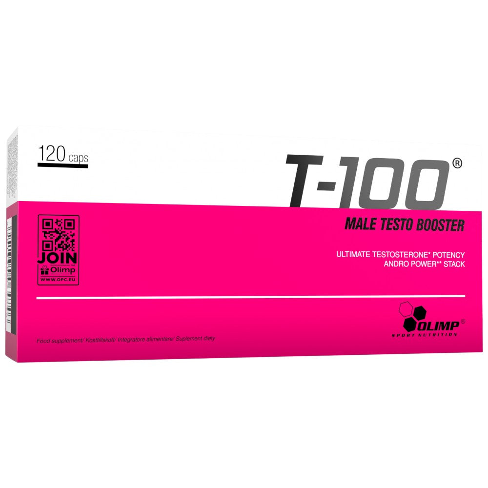 T -100 Male Testo Booster - 120 κάψουλες