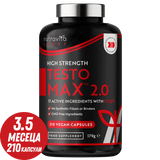 TESTOMAX™ 2.0 /210 κάψουλες, 105 ημέρες/ με Ashwagandha KSM 66®, CoQ10 &amp; Maca Root <tc>Nutravita</tc>