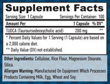 TUDCA 200 mg/100 VCAP