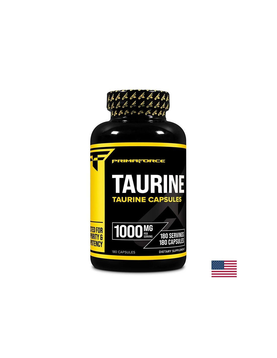 Λειτουργία και αντοχή μυών - Ταυρίνη, 1000 mg x 180 κάψουλες