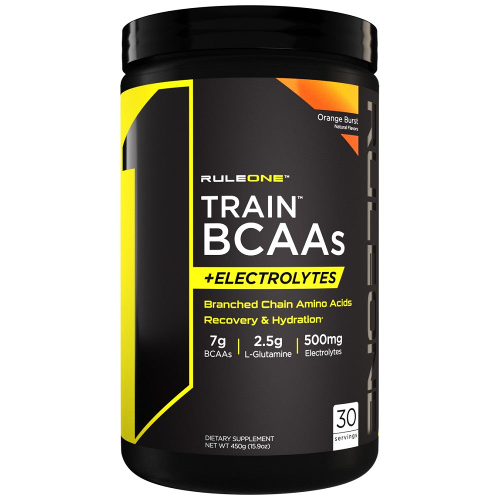 Εκπαιδεύστε BCAAS + Electrolytes | Ανάκτηση και ενυδάτωση - 450 γραμμάρια