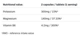 Tri Magnesium + Potassium - 100 κάψουλες