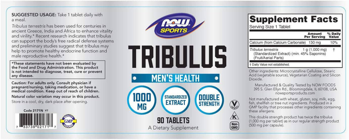 Tribulus 1000 mg - 90 Δισκία