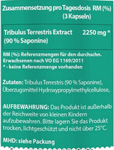 Tribulus terrestris | 90% σαπωνίνες - 90 κάψουλες