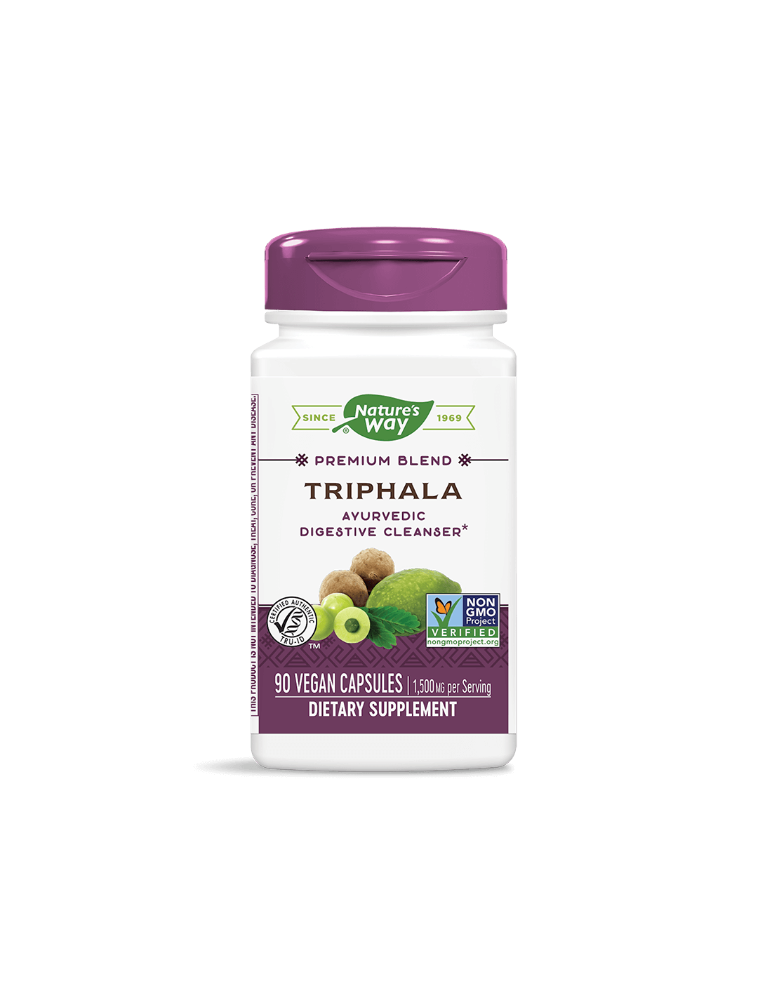 Triphala 500 mg - 90 κάψουλες