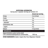 Turk 1500 mg | Εκχύλισμα Τουρκεστερόνης 10% - 90 κάψουλες