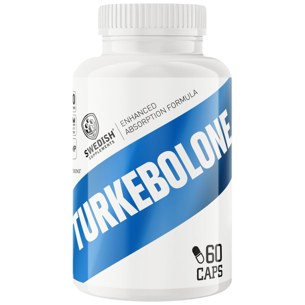 Turkebolone | Turkesterone 500 mg με Bioperine® - 60 κάψουλες