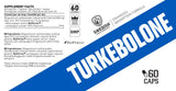 Τουρκεβολόνη | Τουρκεστερόνη 500 mg με BioPerine® - 60 κάψουλες