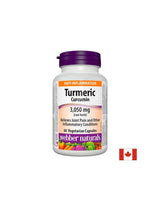 Κουρκουμάς Κουρκουμίνη 600 mg x 60 κάψουλες <tc>Webber Naturals</tc>