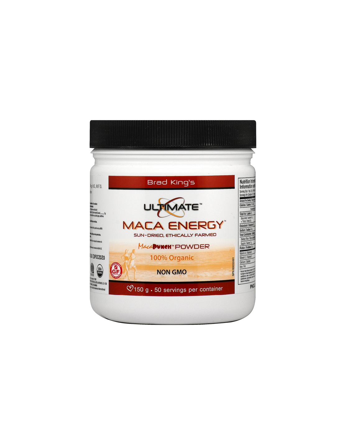 Ultimate® Maca Energy Organic/ Maca 150 g σκόνη x 50 δόσεις <tc>Natural Factors</tc>