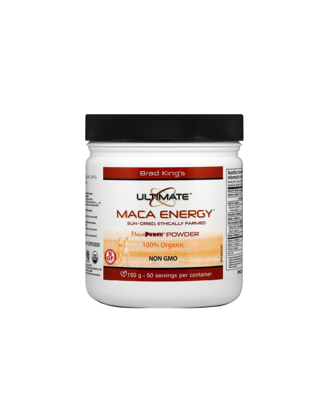 Ultimate® Maca Energy Organic/ Maca 150 g σκόνη x 50 δόσεις <tc>Natural Factors</tc>