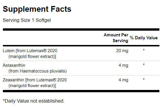 Τελικό οφθαλμικό αντιοξειδωτικό 28 mg - 30 softgels