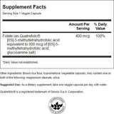 Ultra Folate 400 mcg 30 κάψουλες