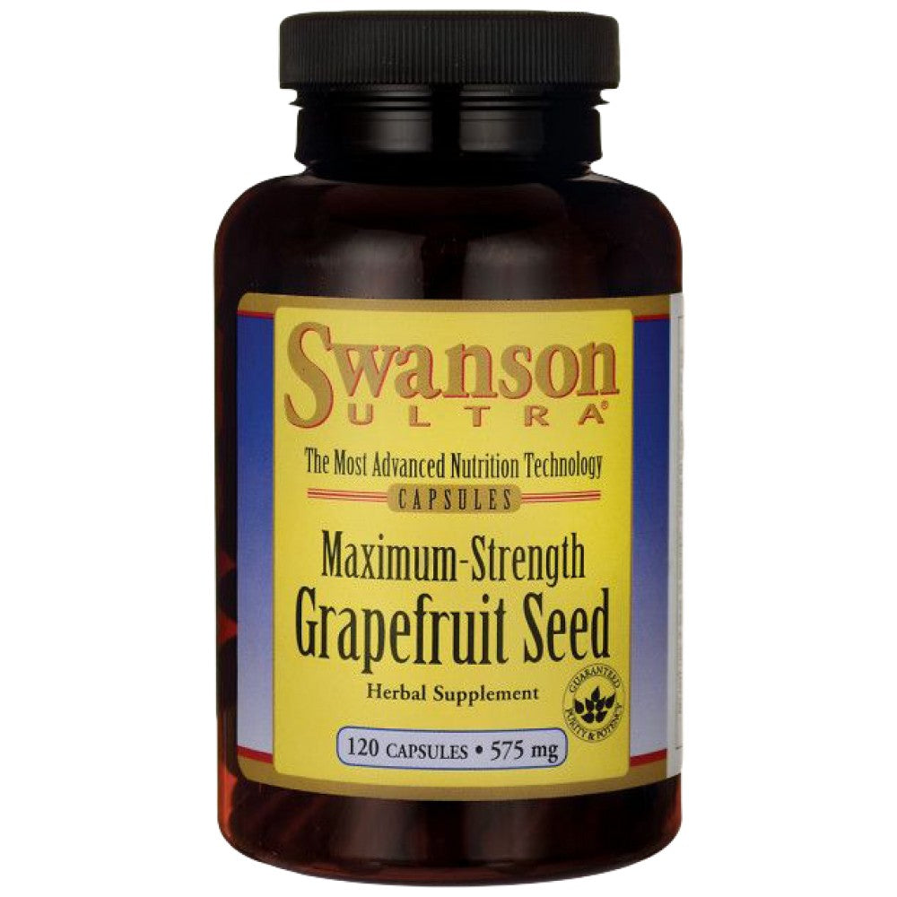 Ultra Maximum-Strength Grapefruit Seed 575 mg 120 κάψουλες