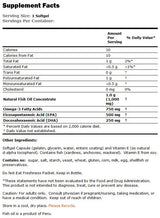 Κάψουλες Ultra Omega 3 - 180 Gel