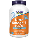 Ultra Omega 3 | Μαλακές ζελατίνες ψαριού - 180 μαλακές ζελατίνες