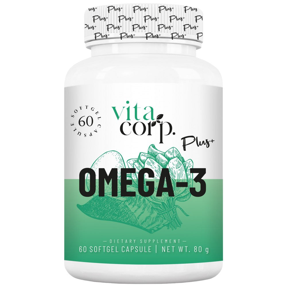 Ωμέγα -3 ιχθυέλαιο 1000 mg - 60 κάψουλες πηκτής