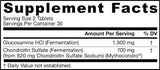 Vegan Chondroitin + γλυκοζαμίνη 60 δισκία
