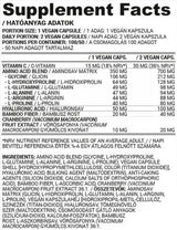 Υποστήριξη Vegan Collagen/με υαλουρονικό οξύ και αμινοξέα - 100 κάψουλες