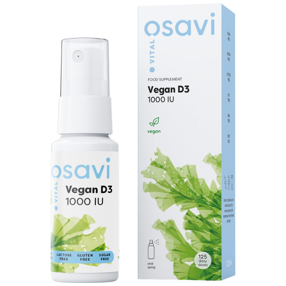 Vegan D3 1000 IU | Στοματικό σπρέι - 12,5 ml