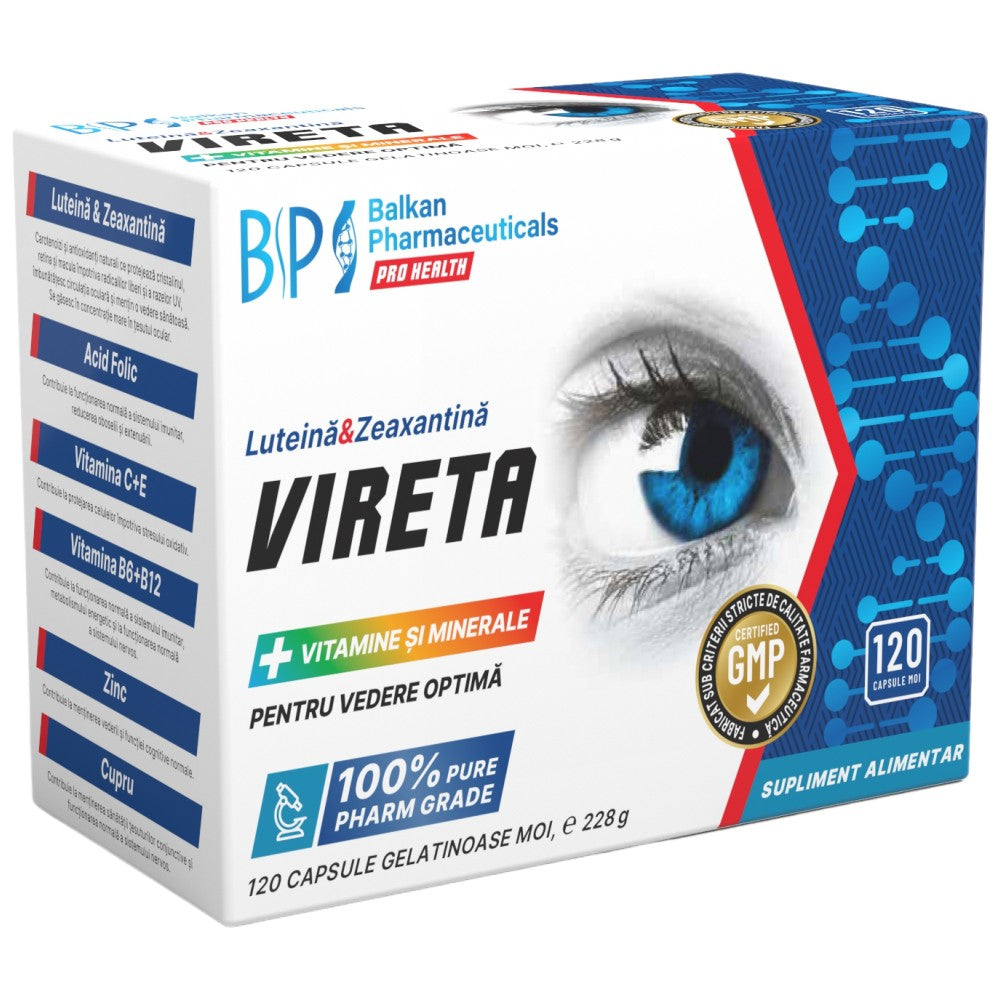 Vireta | Βέλτιστη όραση - 120 κάψουλες