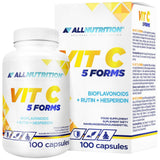Vit C 5 Έντυπα | Βιταμίνη C Matrix - 100 κάψουλες