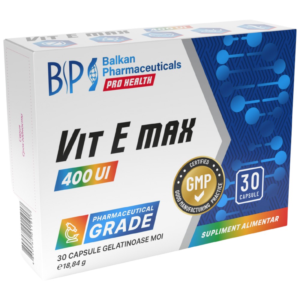 Vit e max 400 iu - 30 κάψουλες