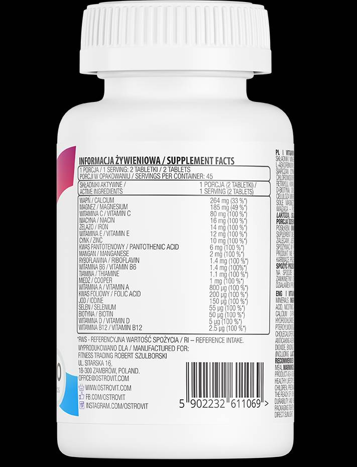100% vit & min - 30 δισκία