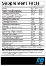 Vita Sport Multivitamins/90 Καρτέλες.
