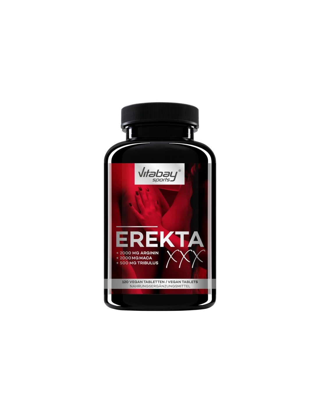 Αθλητισμός Erektaxxx - Φόρμουλα για τον ενεργό άνθρωπο με αργινίνη, Maca, Tribulus Terrestris, 120 κάψουλες