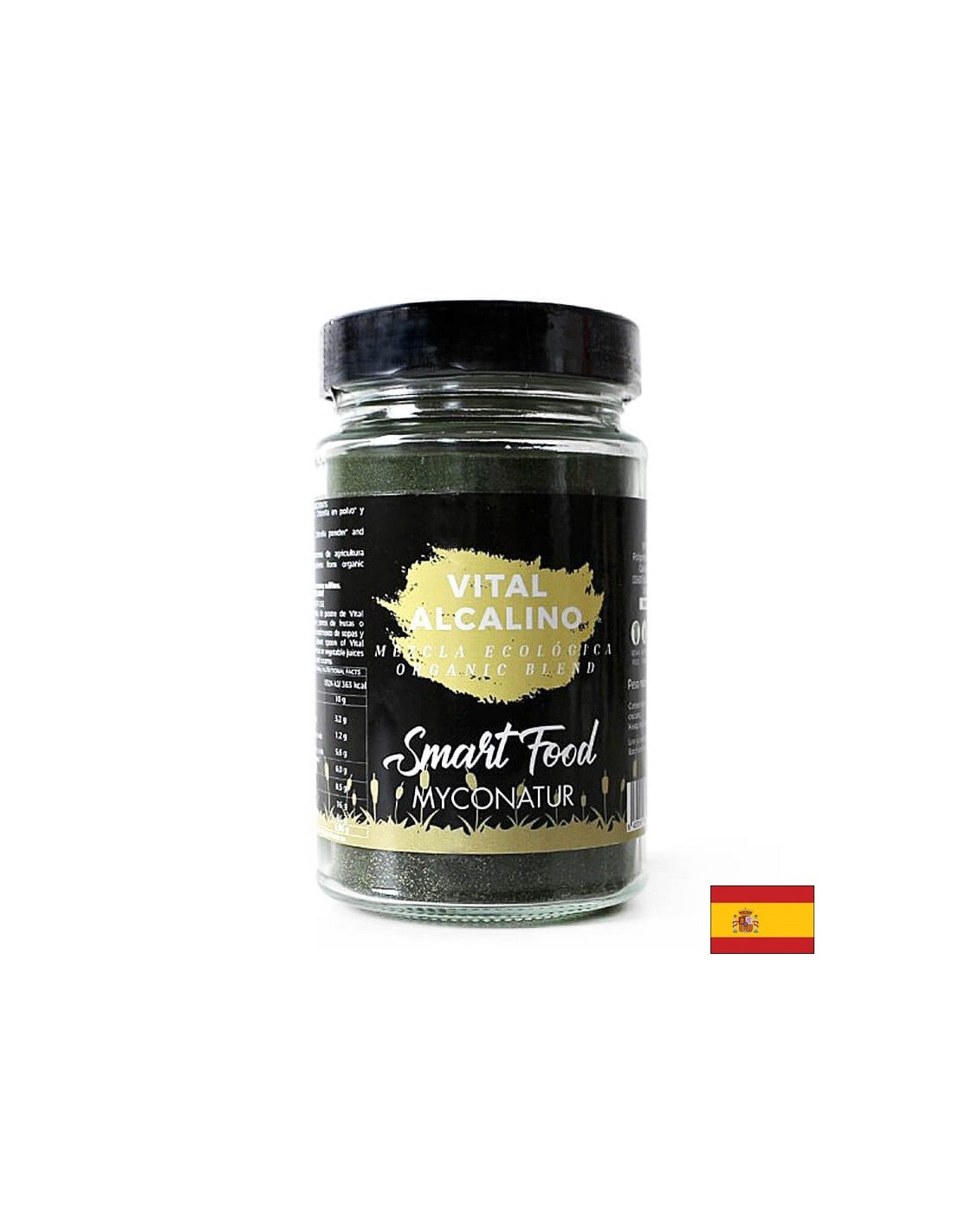 Vital alcalino, Bio - Μείγμα οργανικών φυκιών για αλκαλική ισορροπία, 180 g <tc>Myconatur</tc>